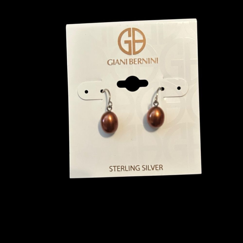 Giani Bernini Sterling Silver Drop Earrings NWT